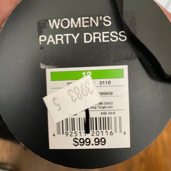 NEW WITH TAGS Robert Rodriguez Neiman Marcus Target Black Lace Dress Size 12 - Picture 11 of 15